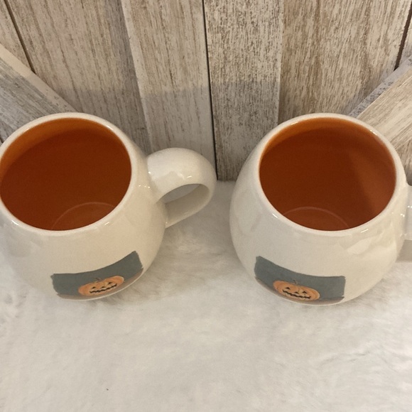 Rae Dunn Jack O Lantern Mugs - Picture 2 of 3